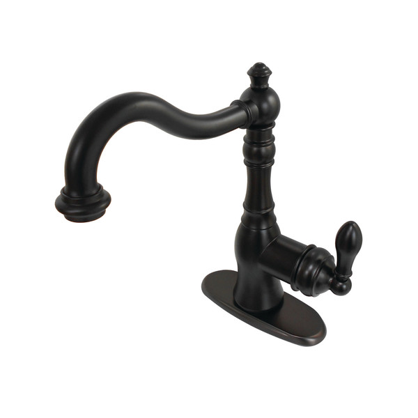 Gourmetier Single-Handle Kitchen Faucet, Oil Rubbed Bronze GSY7735ACL